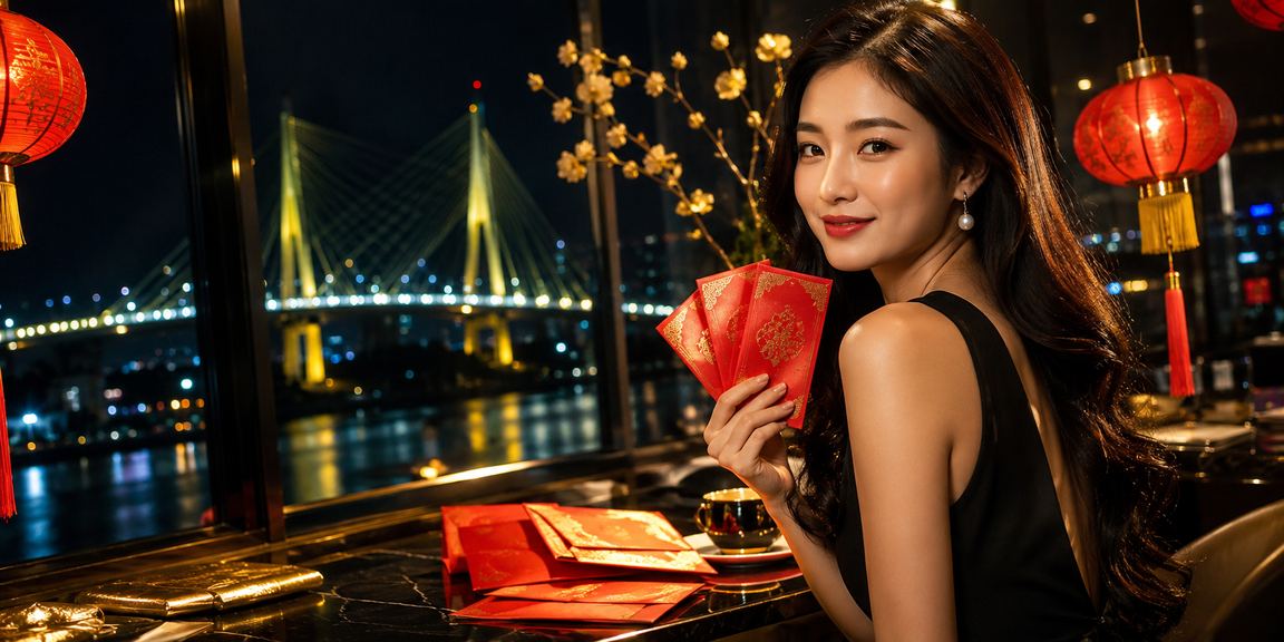 Phong bao đỏ ưu đãi và cà phê Việt Nam tại Cần Thơ – gợi cảm giác nhận thưởng dịp lễ tết